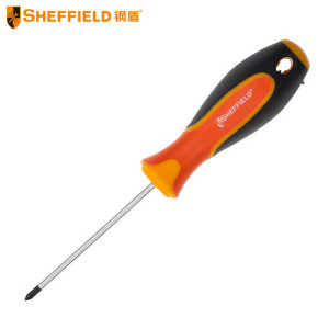 钢盾(SHEFFIELD) S059009 三色柄十字螺丝批PH3×150mm[家用]