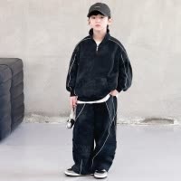 儿童装男童春装套装2026新款中大童春秋款时髦男孩春季卫衣两件套