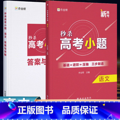 全国通用 高考小题 语文 [正版]2022新版新高考高考小题语文高一高二高三高考小题语文选择题填空题专项训练题