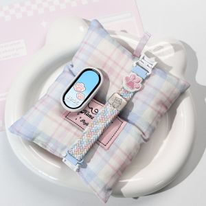 糖果猫耳适用小米手环10表带98尼龙编织磁吸NFC版腕带刺绣猫3139a