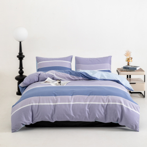 汉司家纺 150*200cm 全棉印花都市生活系列酒店公寓 被套 1.00 件/条 (计价单位:条)蓝色 色牢度高