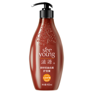 滋源 茶籽系列-400 控油去屑护发素400ml(NM)