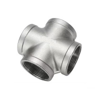 伟鹏双兴 304不锈钢丝扣四通 DN40(1.5寸) 个