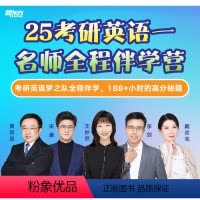 2025考研英语(一)名师全程伴学营 全额支付 [正版]新东方2025考研英语一二 考研政治名师全程伴学营 网络课程sj