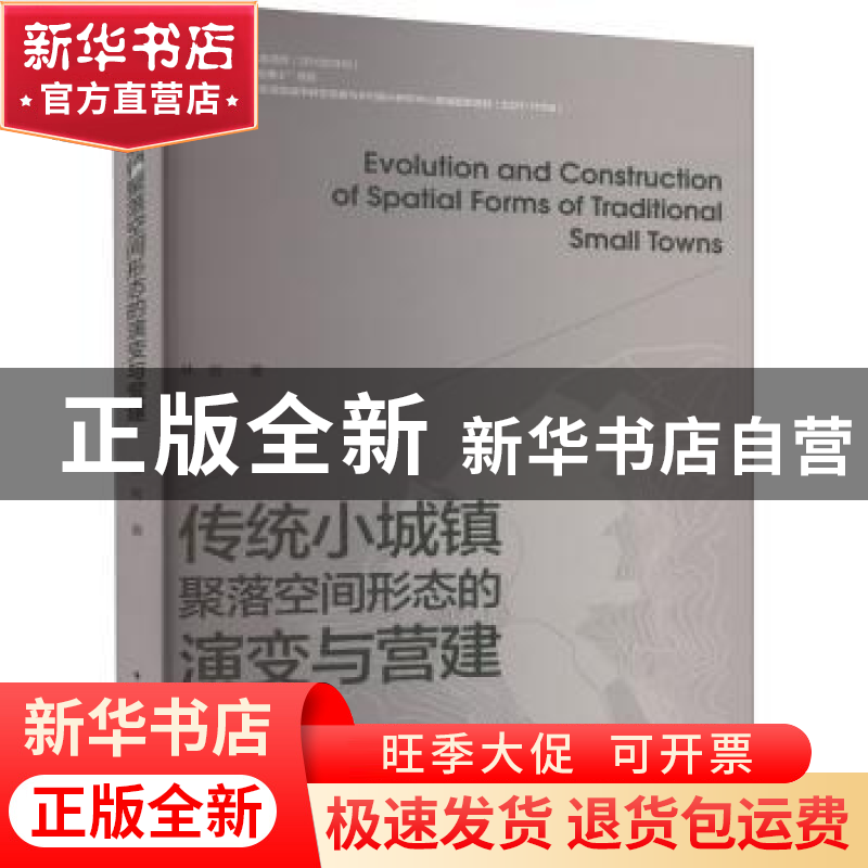 正版 传统小城镇聚落空间形态的演变与营建 林岩 中国建筑工业出