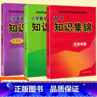 [3本]语文+数学+英语 - 江苏适用 小学通用 [正版]小学语文知识集锦全国通用江苏教版山西安徽专版小学生数学英语基础