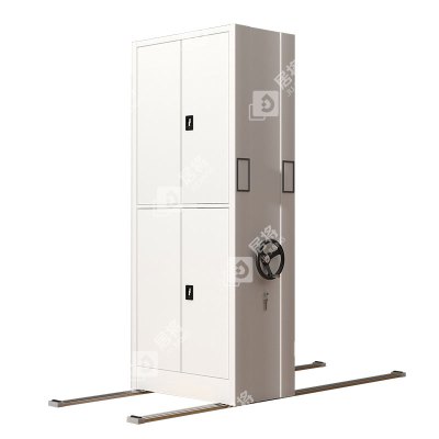 居将 手摇密集架移动档案柜钢制轨道密集柜 一列1组