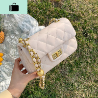 今年流行的小包包女2020新款潮韩版百搭单肩包斜挎时尚菱格链条包NEW LAKE女斜挎包