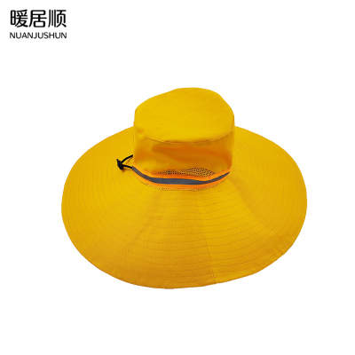 暖居顺 大帽檐纱网遮阳帽 YQ1079 顶