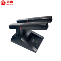 惠度(HuiDu)GLE-500B有线手拉手会议麦克风工程视频数字会议讨论桌面式方管话筒代表麦