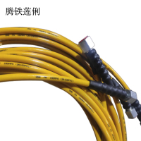 腾铁莲俐 拉铆枪高压油管 8m-70mPA 套