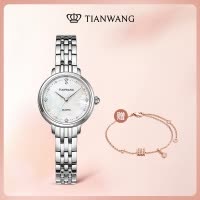 天王手表 女士石英表气质轻奢小表盘高颜值女表小众表送女友生日礼物推荐31275