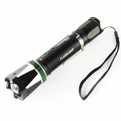 户外野营照明变焦手电筒强光手电筒防身防暴手电安保照明强光高压手电筒警棍棒电警棍电击器电棍防狼器防身器