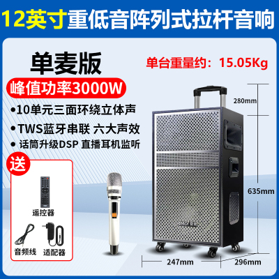 夏新(AMOI)户外音响OK-11 单麦版