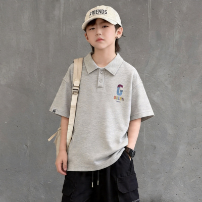 男童夏装运动套装2026新款夏季中大儿童男孩夏款短袖POLO衫两件套