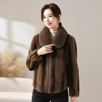 年中年妈妈外套冬40-60岁新款中老年人保暖冬季开衫50岁婆婆