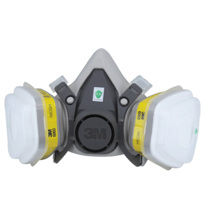 3M 6200配6003防尘毒面具6100防毒七件套防喷漆有机气体异味 氯气夏季透气口罩