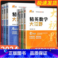 精英大视野数学 七年级/初中一年级 [正版]2024版精英数学大视野物理化学七八九年级黄东坡数物化解题技巧新方法789上
