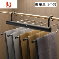 三维工匠折叠多裤架裤子衣架家用器收纳内置裤挂架专用多层衣柜伸缩