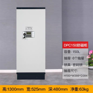 鑫环境 150L6抽防磁柜光盘柜防潮防火防静电信息安全档案柜钢制消磁柜磁盘防磁柜光盘CD信息安全柜存储柜防静电