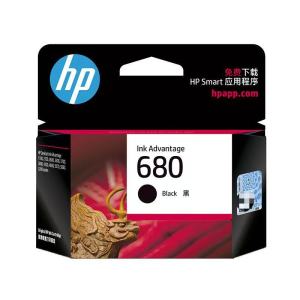 惠普 hp F6V27AA 680 黑色墨盒 (适用Deskjet 2138 3638)