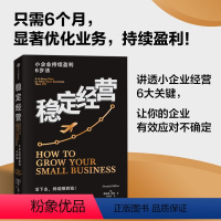 [正版]稳定经营 小企业持续盈利6步法 让你的公司活下去并且持续赚钱 唐纳德米勒著 六个经营框架 让你的公司活下去并且