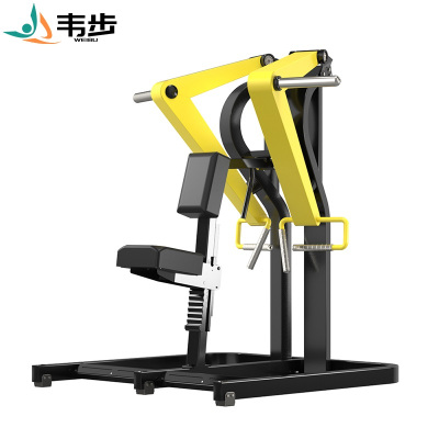 韦步EM825商用坐式低拉背肌训练架大黄蜂系列肌肉专项练习自由力量器械