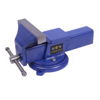 欧克(Ouke) 台虎钳 活动带砧 平口台钳(4英寸100mm OK-3222)