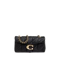 COACH女款皮质单肩斜挎包轻便耐用大容量通勤休闲包