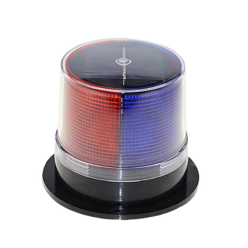 羚翎 LLBJQ-10 DC3.6V 3.6W IP66 磁吸式太阳能警示灯(计价单位:个)红蓝色