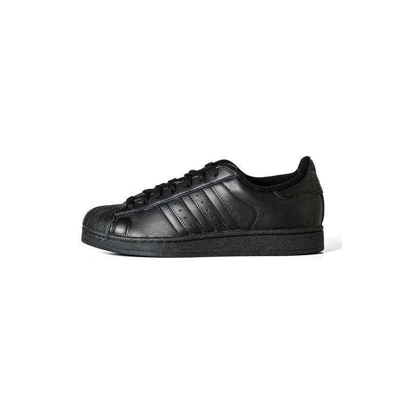 阿迪达斯(adidas)阿迪达斯经典贝壳头真皮板鞋女款休闲鞋黑白色街