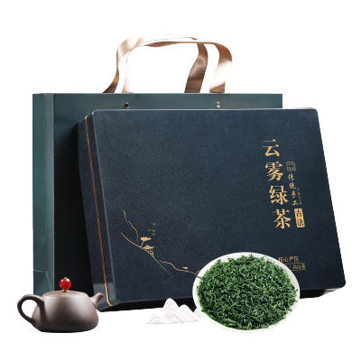 源御露店铺 高山云雾绿茶新茶明前日照绿茶浓香型茶叶礼盒装500g