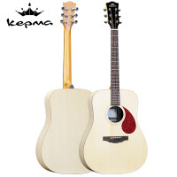 kepma卡普马G131卡马卡农虎纹枫木吉他 升级进阶考级款民谣吉它 原木色41英寸