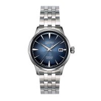 精工SEIKO自动机械男表SRPB41J1精钢表带商务圆形蓝宝石镜面折叠扣50米防水