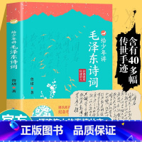 给少年讲毛泽东诗词 [正版]给少年讲毛泽东诗词书籍 毛泽东诗词全编鉴赏青少年版小学生版初中生版儿童版 毛泽东诗词全集欣赏