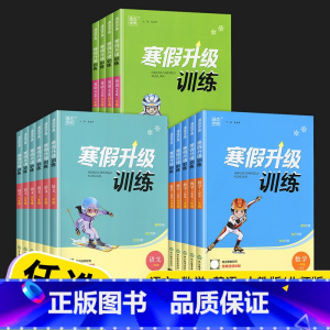[3本]语文(人教版)+数学(人教版)+英语(人教版) 小学六年级 [正版]2023春 通城学典寒假升级训练小学一年级二