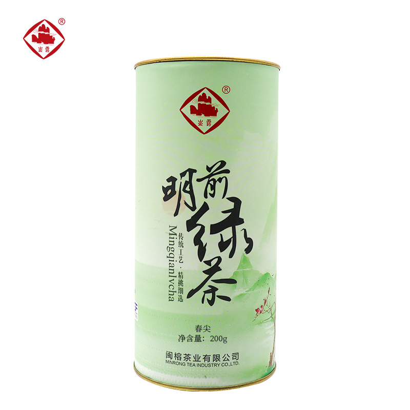 崟露绿茶春尖200克桶