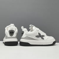 高端男生头层牛皮厚底透气增高板鞋男款潮鞋真皮欧洲站男士休闲鞋