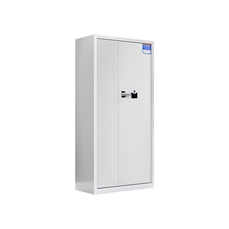 铭威盾保密柜财务档案柜文件柜办公室资料储物柜保险柜电子密码国保锁通体白色-国保指纹锁常规