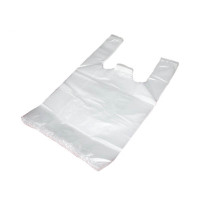 工霸(GONGBA) 加厚手提式塑料袋 背心袋食品袋 28*45cm 100只/包 2包/件 1件