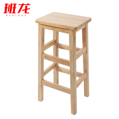 班龙吧台凳33*70cm原木色张