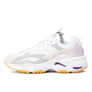 FILA女款休闲运动鞋透气EVA中底复古跑鞋白色拼接潮流百搭鞋