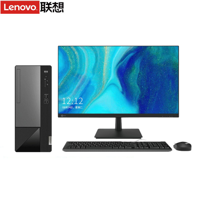 联想(Lenovo)扬天M460 商用台式电脑整机(I5-12400 8G 512G SSD Win11)27英寸来酷显示器