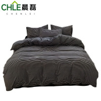 晨磊 床上四件套 200*230cm(黑白条) 套