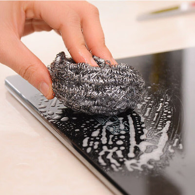 妙洁 钢丝球十个装 家用实惠 不掉屑