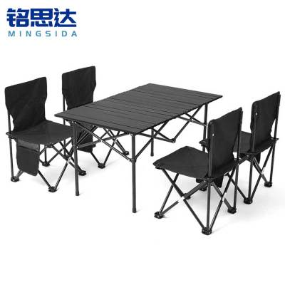 铭思达户外折叠桌椅四椅套
