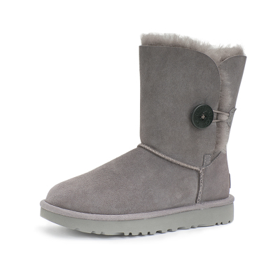 UGG女鞋秋冬舒适保暖平底套筒雪地靴经典中筒靴羊毛女靴1016226