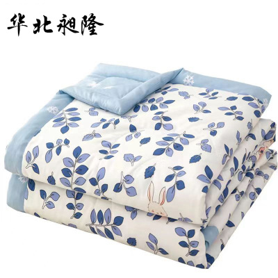 华北昶隆 单人印花夏凉被 150X200cm/条