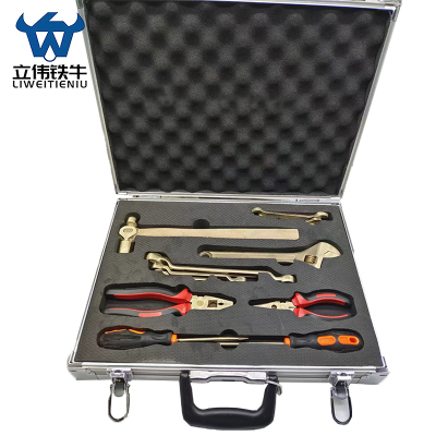 立伟铁牛防爆组合工具12件/套