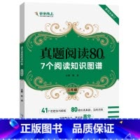 真题阅读80篇3年级 小学通用 [正版]全国通用鼎尖阅读语文真题阅读80篇三四五年六年级七年级八年级九年级语真题阅读理解